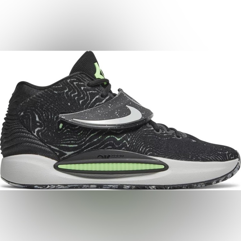 KD 14 'Black Lime Glow' Basketball Shoe. Never Worn Brand New Size 14